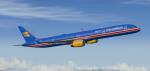 FSX/P3D Boeing 757-300 Icelandair 100 Years Independence package
